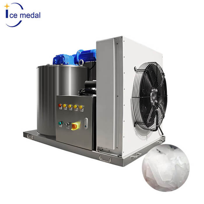 IceMedal IMF1 每天 1 吨片冰机，用于海鲜保鲜