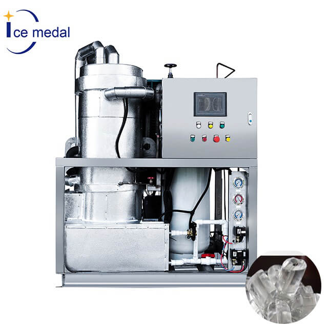 Icemedal IMT1 1吨工业自动工厂制冰机管冰机