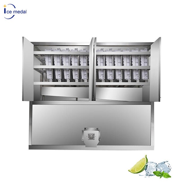 Icemedal IMC3 3吨工业自动方冰制造机方冰机包装机 