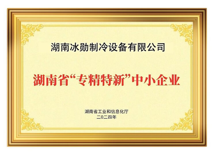 专精特新中小企业证书